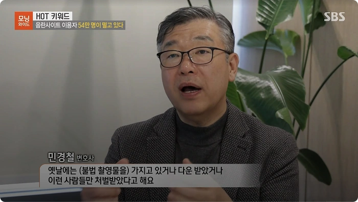 SBS 모닝와이드 AVMOV 사건 민경철 변호사 인터뷰